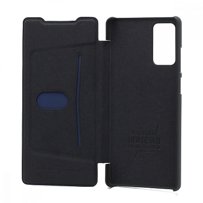 Чехол G-Case Business Series для Samsung Galaxy Note 20 (флип/пластик-кожа) черный