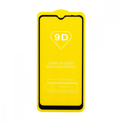 Защитное стекло Full Glass для Oppo A12/A5s черное (Full GC) тех. пак