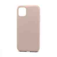 Чехол Silicone Case без лого для Apple iPhone 11/6.1 (полная защита) (019) розовый