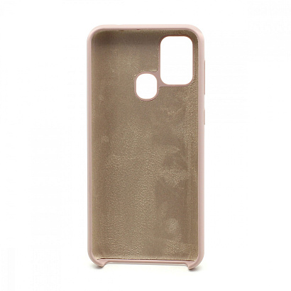 Чехол Silicone Cover Color для Samsung Galaxy M31 (018) бежевый