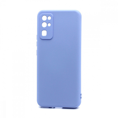 Чехол Silicone Case NEW ERA (накладка/силикон) для Huawei Honor 30 голубой