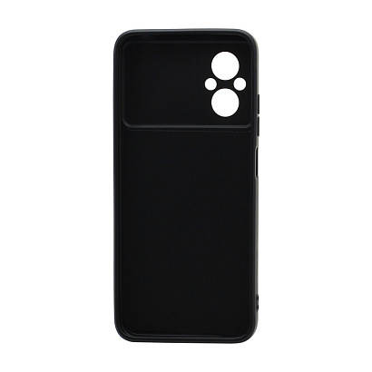 Чехол Silicone Case NEW ERA (накладка/силикон) для Xiaomi Poco M4 5G/M5 4G черный