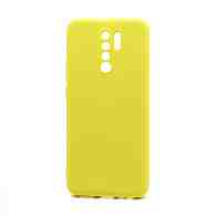 Чехол Silicone Case NEW ERA (накладка/силикон) для Xiaomi Redmi 9 желтый