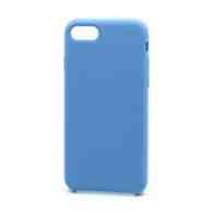 Чехол Silicone Case без лого для Apple iPhone 7/8/SE 2020 (053) голубой
