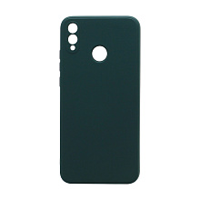 Чехол Silicone Case NEW ERA (накладка/силикон) для Huawei Honor 8X темно зеленый