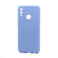 Чехол Silicone Case NEW ERA (накладка/силикон) для Huawei Honor 10 Lite/P Smart 2019 голубой