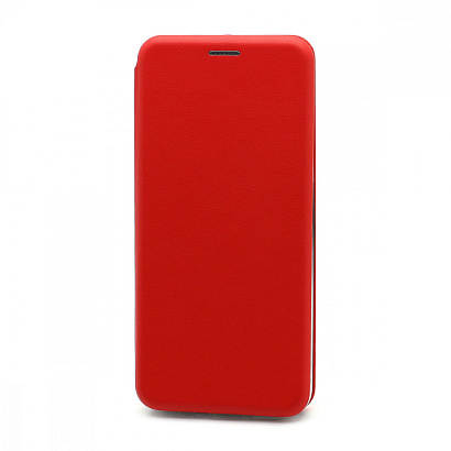 Чехол-книжка BF модельный (силикон/кожа) для Realme 6i красный