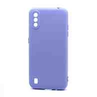 Чехол Silicone Case NEW ERA (накладка/силикон) для Samsung Galaxy A01 сиреневый