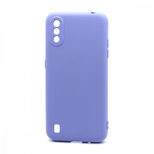 Чехол Silicone Case NEW ERA (накладка/силикон) для Samsung Galaxy A01 сиреневый