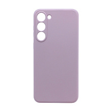 Чехол Silicone Case NEW ERA (накладка/силикон) для Samsung Galaxy S23 Plus сиреневый