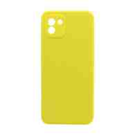 Чехол Silicone Case NEW ERA (накладка/силикон) для Samsung Galaxy A03 желтый