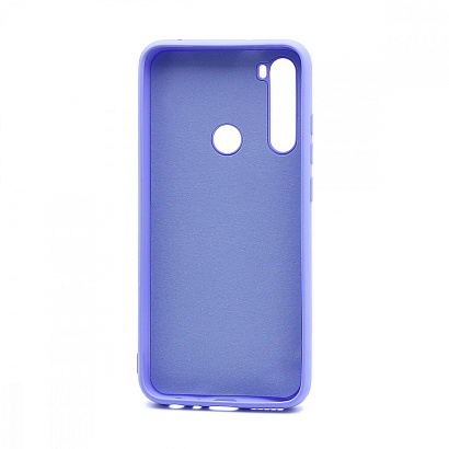 Чехол Silicone Case NEW ERA (накладка/силикон) для Xiaomi Redmi Note 8 сиреневый