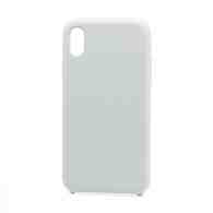 Чехол Silicone Case без лого для Apple iPhone XR (009) белый
