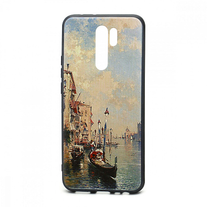 Чехол EDIVIA 3D Print (накладка/силикон-пластик) для Xiaomi Redmi 9 (064)