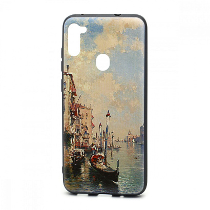Чехол EDIVIA 3D Print (накладка/силикон-пластик) для Samsung Galaxy A11/M11 (064)