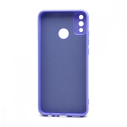 Чехол Silicone Case NEW ERA (накладка/силикон) для Huawei Honor 9X Lite сиреневый