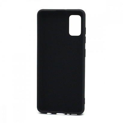Чехол Silicone Case NEW ERA (накладка/силикон) для Samsung Galaxy A41 черный