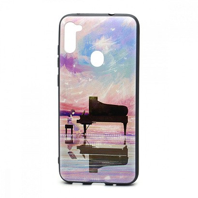 Чехол EDIVIA 3D Print (накладка/силикон-пластик) для Samsung Galaxy A11/M11 (076)
