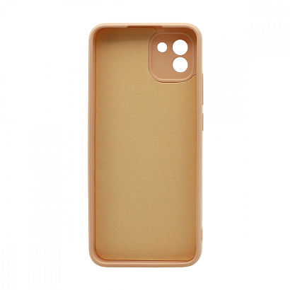 Чехол Silicone Case NEW ERA (накладка/силикон) для Samsung Galaxy A03 светло розовый