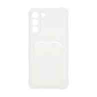 Чехол с кармашком для Samsung Galaxy S22 Plus прозрачный (001)