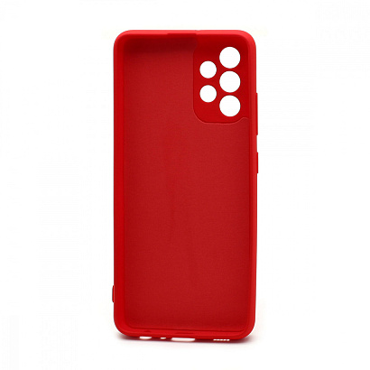 Чехол Silicone Case NEW ERA (накладка/силикон) для Samsung Galaxy A32 4G красный