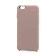 Чехол Silicone Case без лого для Apple iPhone 6/6S (019) розовый