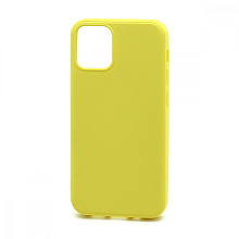 Чехол Silicone Case NEW ERA (накладка/силикон) для Apple iPhone 12 mini/5.4 желтый