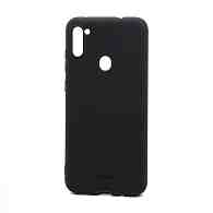 Чехол OU Lovely Fruit для Samsung Galaxy A11/M11 (A115) силикон в блистере матовый чёрный