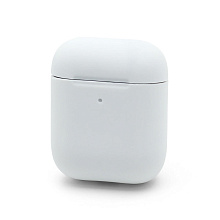 Чехол для наушников AirPods 2 Silicone Case (014) белый