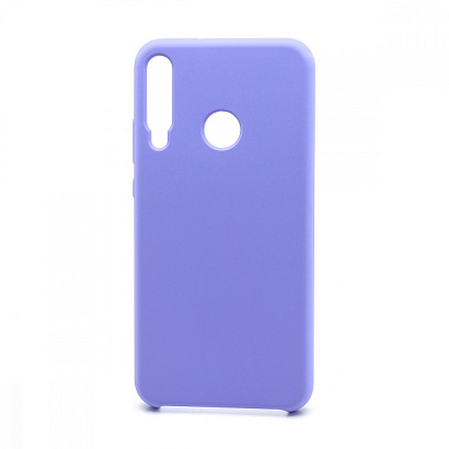 Чехол Silicone Cover Color для Huawei Honor 9C/P40 Lite E (013) сиреневый