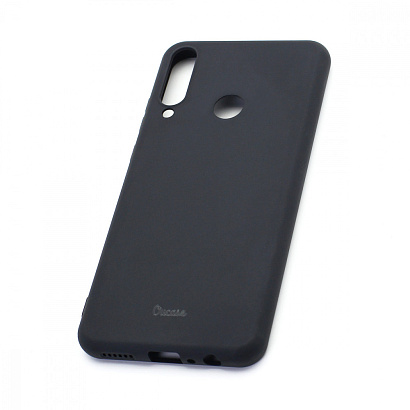 Чехол OU Lovely Fruit для Huawei Y6p силикон в блистере матовый черный