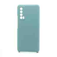 Чехол Silicone Cover Color для Huawei P Smart 2021/Y7a (002) бирюзовый