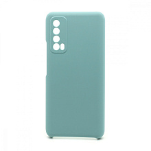 Чехол Silicone Cover Color для Huawei P Smart 2021/Y7a (002) бирюзовый