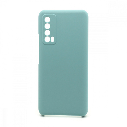 Чехол Silicone Cover Color для Huawei P Smart 2021/Y7a (002) бирюзовый