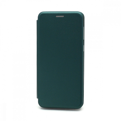 Чехол-книжка BF модельный (силикон/кожа) для Samsung Galaxy A02/M02 зеленый
