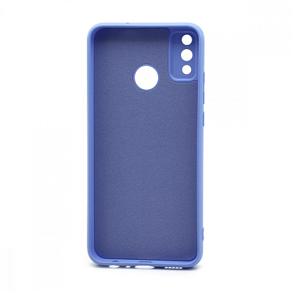 Чехол Silicone Case NEW ERA (накладка/силикон) для Huawei Honor 9X Lite голубой
