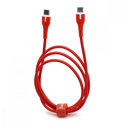 Кабель Type-C - Type-C HOCO X45 PD 60W (3A, 100см) красный