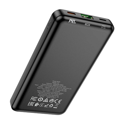 Внешний аккумулятор HOCO Q9 Shell 10000 mAh (PD20/QC3.0) черный