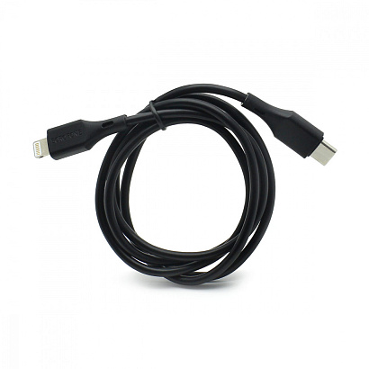 Кабель Type-c - Lightning Borofone BX49 "Cool" PD 20W (3A, 100см) черный
