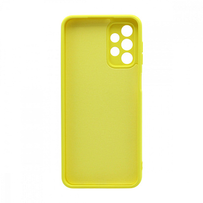 Чехол Silicone Case NEW ERA (накладка/силикон) для Samsung Galaxy A23 желтый