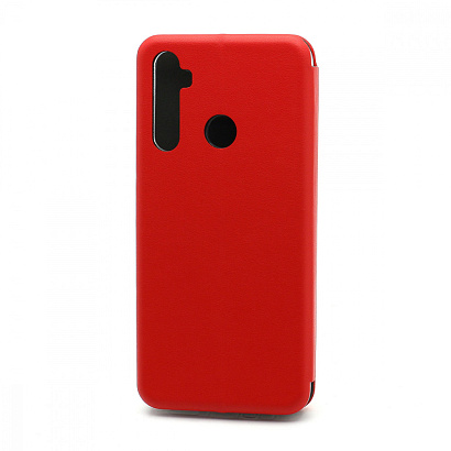 Чехол-книжка BF модельный (силикон/кожа) для Realme 6i красный