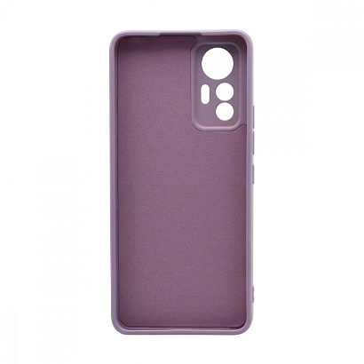 Чехол Silicone Case NEW ERA (накладка/силикон) для Xiaomi 12 Lite сиреневый