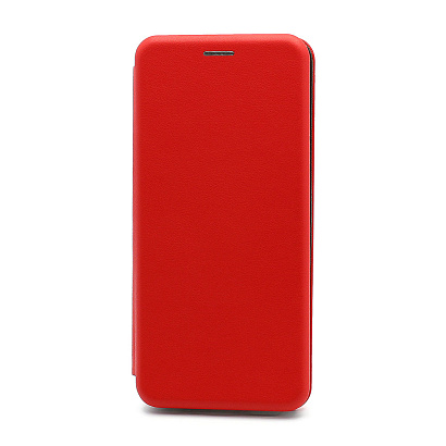 Чехол-книжка BF модельный (силикон/кожа) для Xiaomi Redmi Note 8 красный