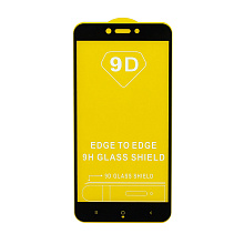 Защитное стекло Full Glass для Xiaomi Redmi GO черное (Full GC) тех. пак
