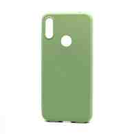 Чехол Silicone Case NEW ERA (накладка/силикон) для Huawei Honor 8A/Y6 2019 зеленый