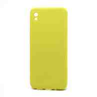 Чехол Silicone Case NEW ERA (накладка/силикон) для Xiaomi Redmi 9A желтый