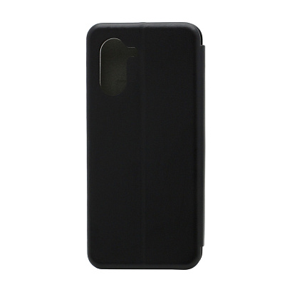 Чехол-книжка BF модельный (силикон/кожа) для Realme C33 черный