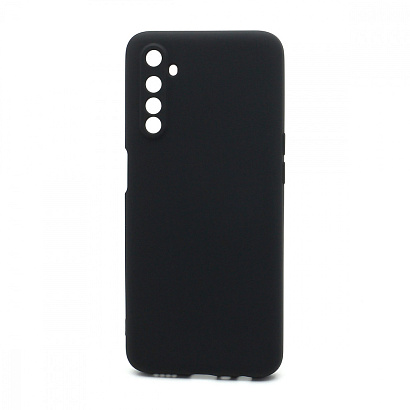 Чехол Silicone Case NEW ERA (накладка/силикон) для Realme 6 черный