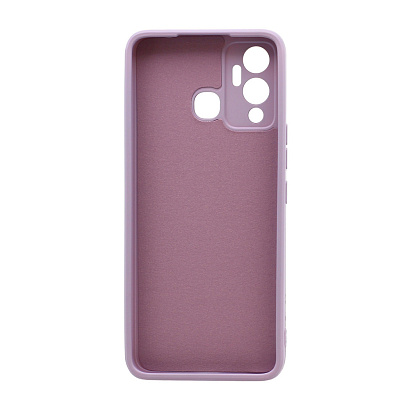 Чехол Silicone Case NEW ERA (накладка/силикон) для Infinix Hot 12 Play сиреневый