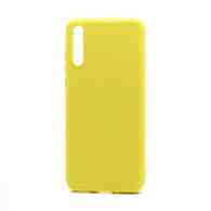 Чехол Silicone Case NEW ERA (накладка/силикон) для Huawei Y8p желтый